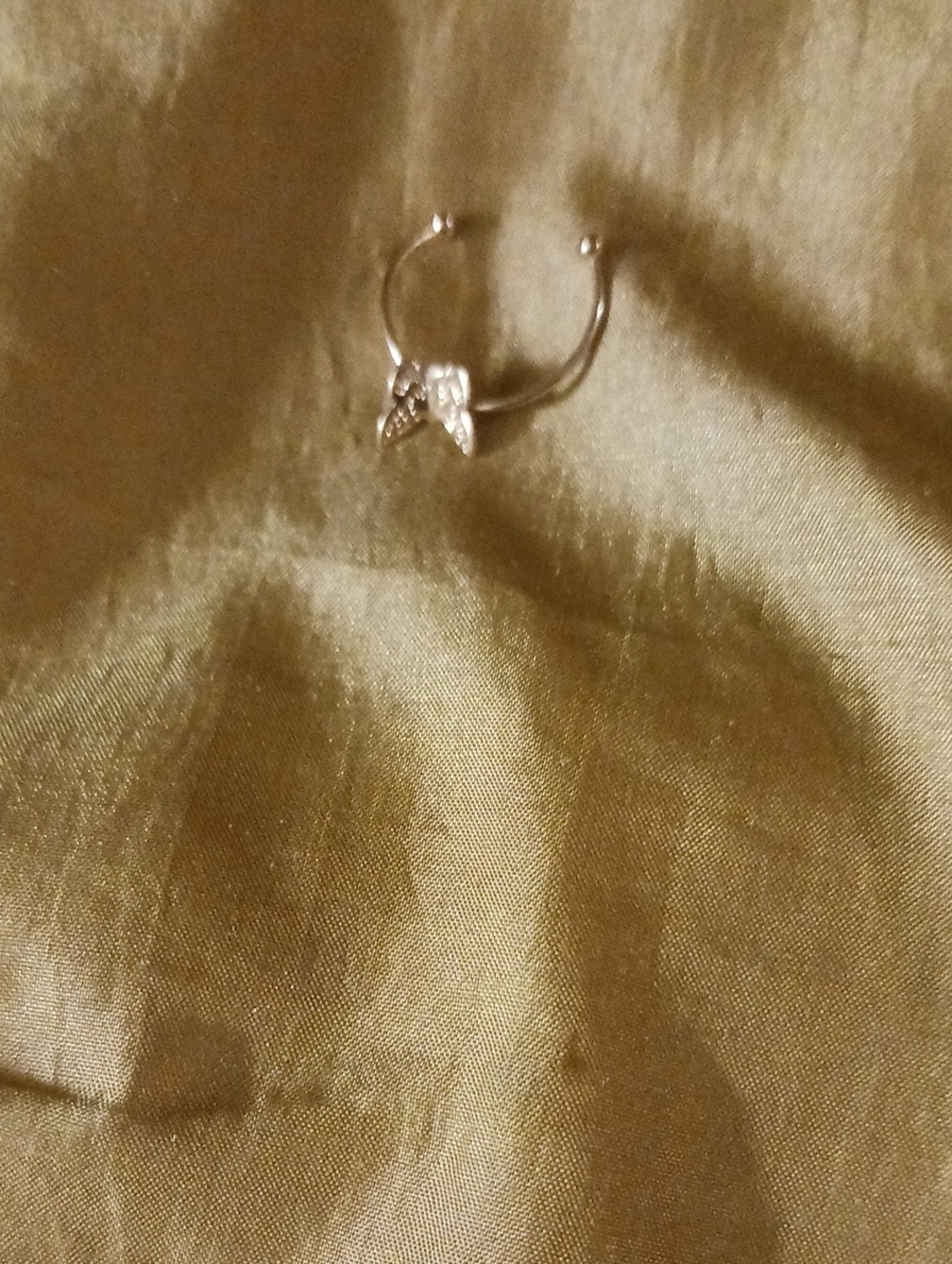 Butterfly Nose Ring